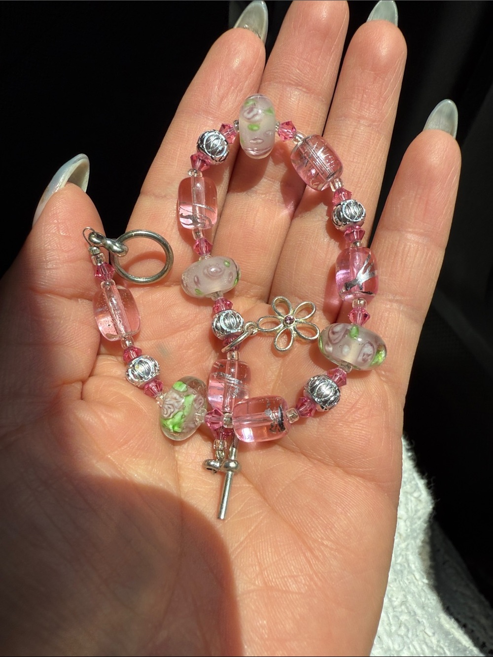 Assorted Multicolor Beaded Anklets - Picture 2 of 16